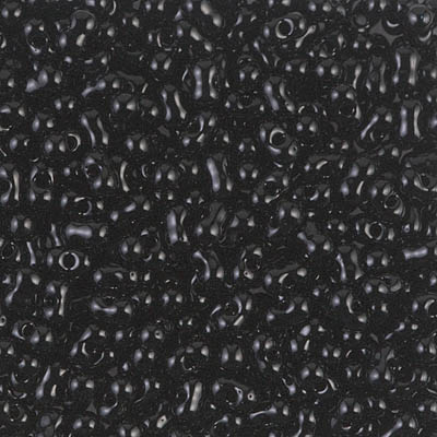 Black Miyuki Berry Bead (125 Gm) #401