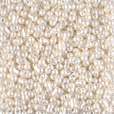 Antique Ivory Pearl Ceylon Miyuki Berry Bead (125 Gm) #592