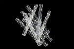 20mm Transparent Crystal Twist Bugle (40 Gm, 1/2 Kilo) #BL126