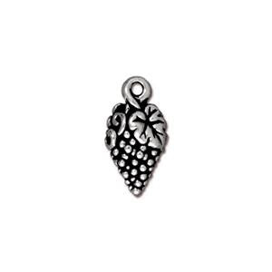 8mm x 14.75mm Antique Silver Tierracast Grape Cluster Charm #CKA136-General Bead