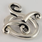 18mm Antique Silver Tierracast Pewter Melody Toggle Clasp #CK539-General Bead