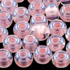 6/0 Pastel Pearl Lined Pink Czech Seed Bead (20 Gm, 1/4 Kilo) #CSB374
