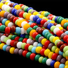 6/0 Opaque Multi Mix Czech Seed Bead (20 Gm, 1/2 Kilo) #CSB376