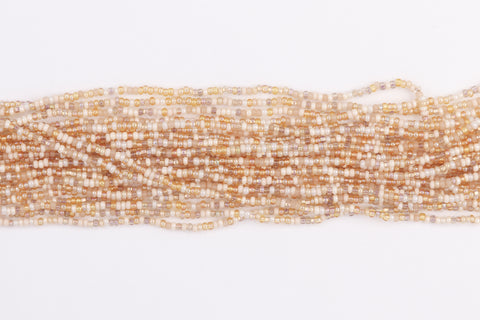 6/0 Saharan Sands Mix Czech Seed Bead (20 Gm, 1/2 Kilo) #CSB403