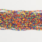 8/0 Opaque Luster Mix Czech Seed Bead (1/2 Kilo) #CSD158