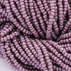 12/0 Luster Opaque Light Amethyst Czech Seed Bead (10 Gm, Hank) #CSH114