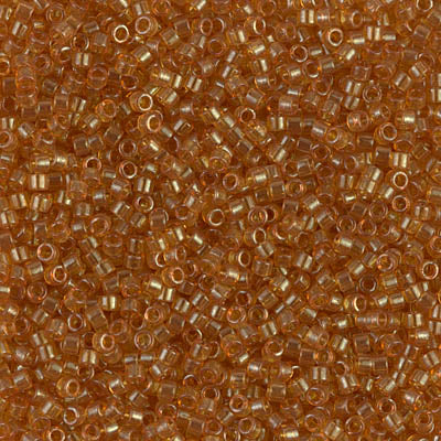 DB119- 11/0 Transparent Honey Luster Miyuki Delica Beads (50 Gm, 250 Gm)