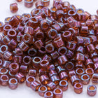 DBS129- 15/0 Pink Luster Topaz Miyuki Delica Beads (5 Gm, 50 Gm, 250 Gm)