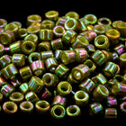 DB133- 11/0 Opaque Olive AB Delica Beads