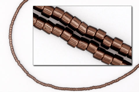 DBS150- 15/0 Silver Lined Brown Miyuki Delica Beads (5 Gm, 50 Gm, 250 Gm)