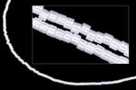 DB231- 11/0 White Pearl Luster Miyuki Delica Beads