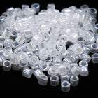 DBS231- 15/0 White Pearl Luster Miyuki Delica Beads (5 Gm, 50 Gm, 250 Gm)