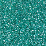 DB238- 11/0 Aqua Green Ceylon Miyuki Delica Beads (50 Gm, 250 Gm)