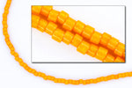 DB651- 11/0 Dyed Opaque Squash Miyuki Delica Beads (10 Gm, 50 Gm, 250 Gm)