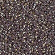 DBS1011- 15/0 Metallic Dusty Mauve Gold Iris Miyuki Delica Beads (5 Gm, 50 Gm, 250 Gm)