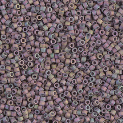 DB1067- 11/0 Matte Metallic Thistle Gold Iris Miyuki Delica Beads (50 Gm, 250 Gm)