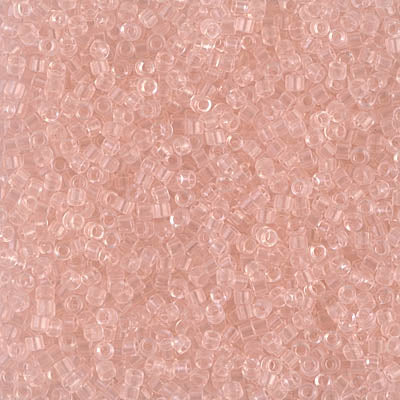 DB1103- 11/0 Transparent Pink Mist Miyuki Delica Beads (50 Gm, 250 Gm)