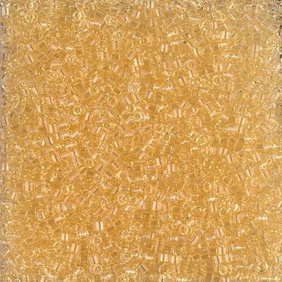 DB1112- 11/0 Transparent Light Straw Miyuki Delica Beads (50 Gm, 250 Gm)