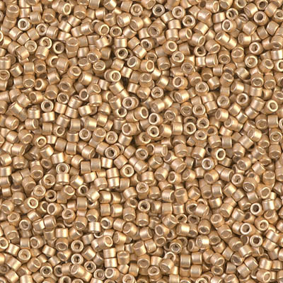 DB1153- 11/0 Galvanized Semi-Frosted Mead Miyuki Delica Beads (50 Gm, 250 Gm)