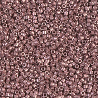 DB1157- 11/0 Galvanized Semi-Frosted Berry Miyuki Delica Beads (50 Gm, 250 Gm)