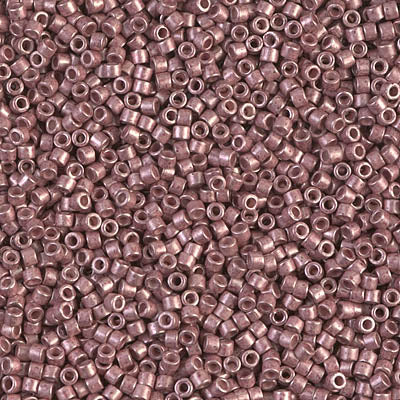 DB1157- 11/0 Galvanized Semi-Frosted Berry Miyuki Delica Beads (50 Gm, 250 Gm)