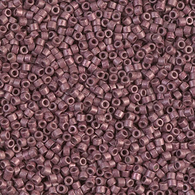 DB1167- 11/0 Galvanized Matte Berry Miyuki Delica Beads (50 Gm, 250 Gm)