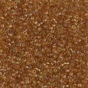 DBS118- 15/0 Transparent Saffron Luster Miyuki Delica Beads (5 Gm, 50 Gm, 250 Gm)