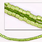 DBS1207- 15/0 Silver Lined Olive Miyuki Delica Beads (5 Gm, 50 Gm, 250 Gm)