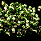 DBS1207- 15/0 Silver Lined Olive Miyuki Delica Beads (5 Gm, 50 Gm, 250 Gm)