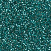 DB1208- 11/0 Silver Lined Caribbean Teal Miyuki Delica Beads (50 Gm, 250 Gm)