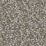 DB1211- 11/0 Silver Lined Gray Mist Miyuki Delica Beads (10 Gm, 50 Gm, 250 Gm)