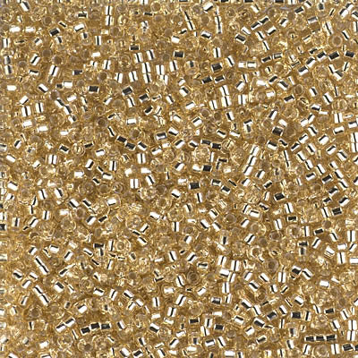 DB1212- 11/0 Silver Lined Light Straw Miyuki Delica Beads (50 Gm, 250 Gm)