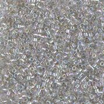 DB1251- 11/0 Transparent Gray Mist AB Miyuki Delica Beads (50 Gm, 250 Gm)