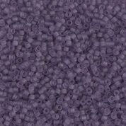 DBS1265- 15/0 Matte Transparent Light Amethyst Miyuki Delica Beads (5 Gm, 50 Gm, 250 Gm)