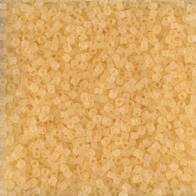 DB1272- 11/0 Matte Transparent Light Straw Miyuki Delica Beads (50 Gm, 250 Gm)