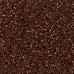 DB1392- 11/0 Dark Topaz Lined Root Beer Miyuki Delica Beads (50 Gm, 250 Gm)