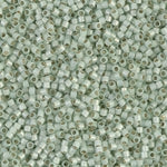 DB1454- 11/0 Silver Lined Light Moss Opal Miyuki Delica Beads (50 Gm, 250 Gm)