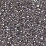 DB1486- 11/0 Transparent Taupe Luster Miyuki Delica Beads (50 Gm, 250 Gm)