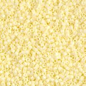 DB1491- 11/0 Opaque Pale Yellow Miyuki Delica Beads (50 Gm, 250 Gm)