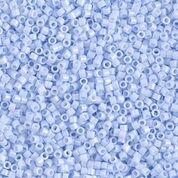 DBS1497- 15/0 Opaque Light Sky Blue Miyuki Delica Beads (5 Gm, 50 Gm, 250 Gm)