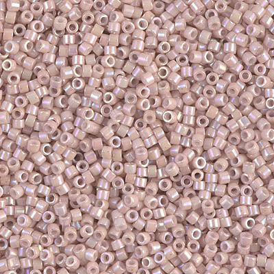 DB1505- 11/0 Opaque Pink Champagne AB Miyuki Delica Beads (50 Gm, 250 Gm)