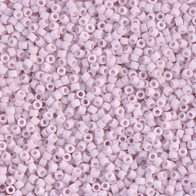 DB1514- 11/0 Matte Opaque Pale Rose Miyuki Delica Beads (50 Gm, 250 Gm)