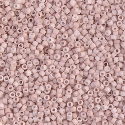 DB1515- 11/0 Matte Opaque Pink Champagne Miyuki Delica Beads (50 Gm, 250 Gm)
