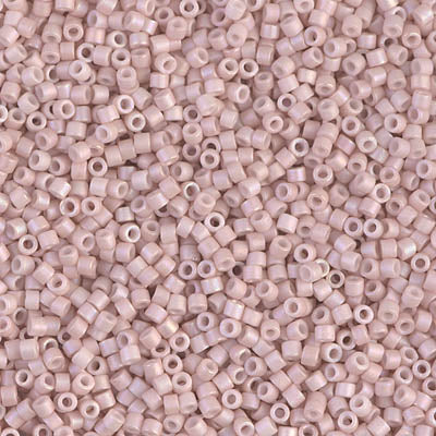 DB1525- 11/0 Matte Opaque Pink Champagne AB Miyuki Delica Beads (50 Gm, 250 Gm)