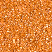 DBS1563- 15/0 Opaque Mandarin Luster Miyuki Delica Beads (5 Gm, 50 Gm, 250 Gm)