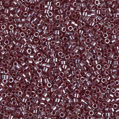 DB1565- 11/0 Opaque Currant Luster Miyuki Delica Beads (50 Gm, 250 Gm)