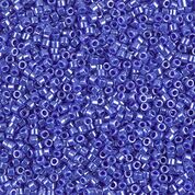 DB1569- 11/0 Opaque Cyan Blue Luster Miyuki Delica Beads (50 Gm, 250 Gm)
