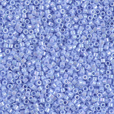 DB1577- 11/0 Opaque Agate Blue AB Miyuki Delica Beads (50 Gm, 250 Gm)