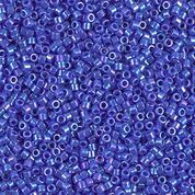 DB1578- 11/0 Opaque Cyan Blue AB Miyuki Delica Beads (50 Gm, 250 Gm)