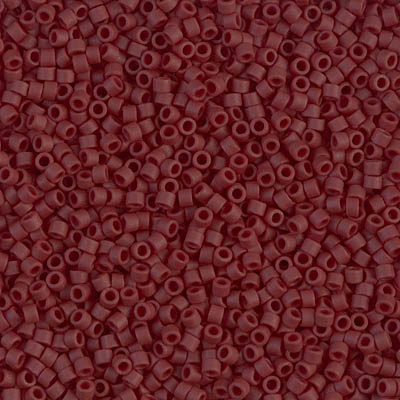 DB1584- 11/0 Matte Opaque Currant Miyuki Delica Beads (50 Gm, 250 Gm)